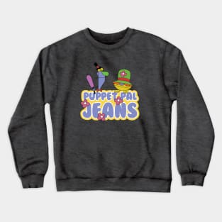 Puppet Pal Jeans Dexter's Laboratory Crewneck Sweatshirt